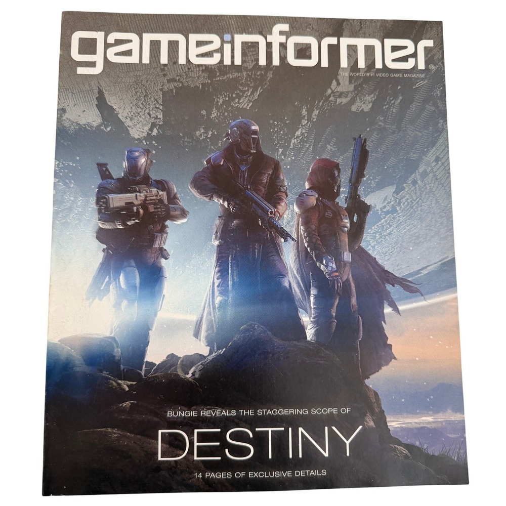 Game Informer Magazine Issue 249 January 2014 Destiny Bungie Cover Reveal